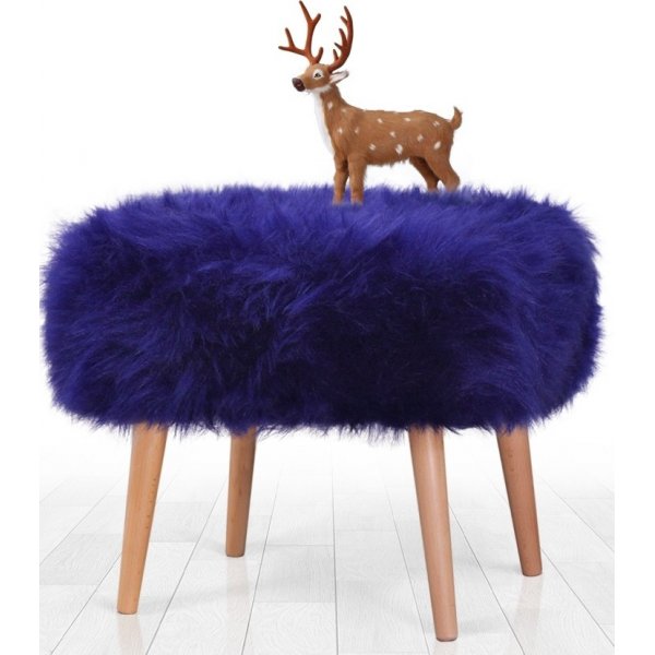 Deer sittpuff - Lila