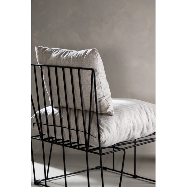 Livonia fåtölj - Beige Livonia fåtölj - Beige