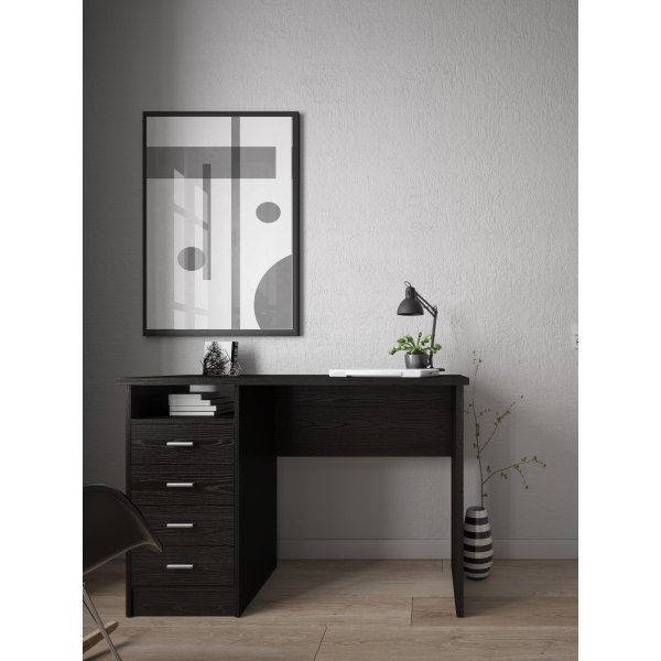 Bureau Function Plus 110 x 48,5 x 76 cm - Bote noire