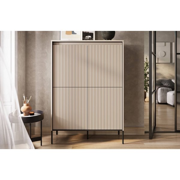 Skp H140 cm - Beige/svart