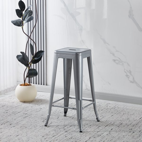 Iris barstol metall - Sitthöjd 77 cm Iris barstol metall - Sitthöjd 77 cm