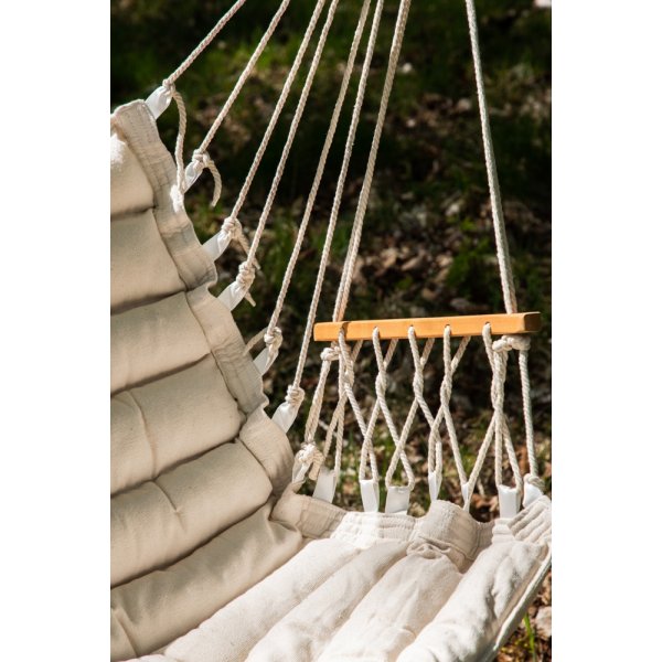 Tapaz hängstol - Natur/Vit Tapaz hängstol - Natur/Vit