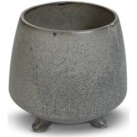 Kruka Dreja med tre fötter H12,8 cm - Grå Kruka Dreja med tre fötter H12,8 cm - Grå