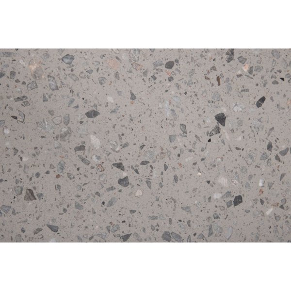 Table à manger Fresca ø106 cm - Terrazzo noir/gris Table à manger Fresca ø106 cm - Terrazzo noir/gris