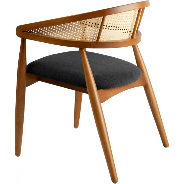 Limburg frame stoel - Eiken/zwart Limburg frame stoel - Eiken/zwart