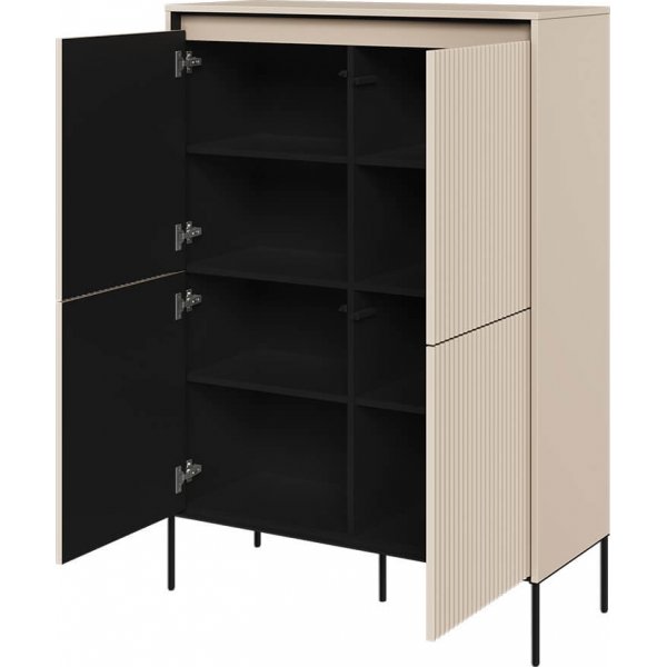 Skp H140 cm - Beige/svart