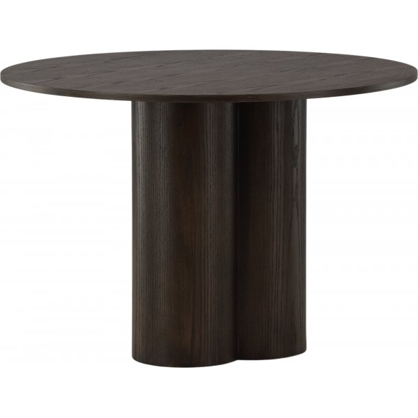 Olivia matbord 110 cm - Mocka