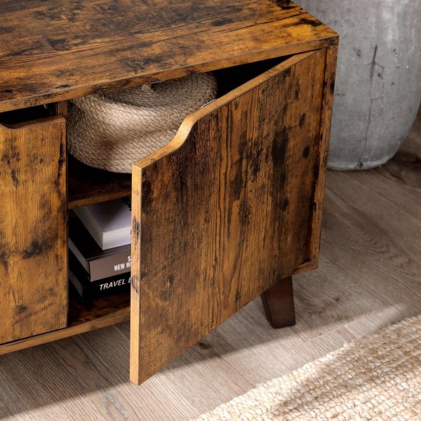 Banc multimédia Olliver - Marron Banc multimédia Olliver - Marron