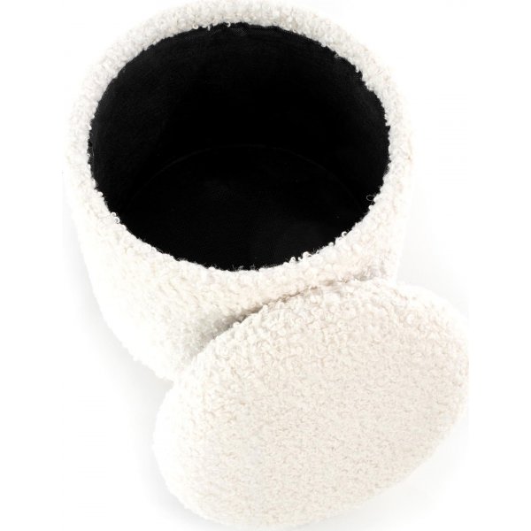 Pouf Quintana - Blanc Crme