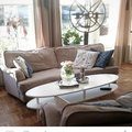 Kundbild 4-sits soffa beige - Howard Luxor: Howard 2,5 sits soffor...