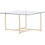 Hybrid soffbord 80 x 80 cm - Whitewash