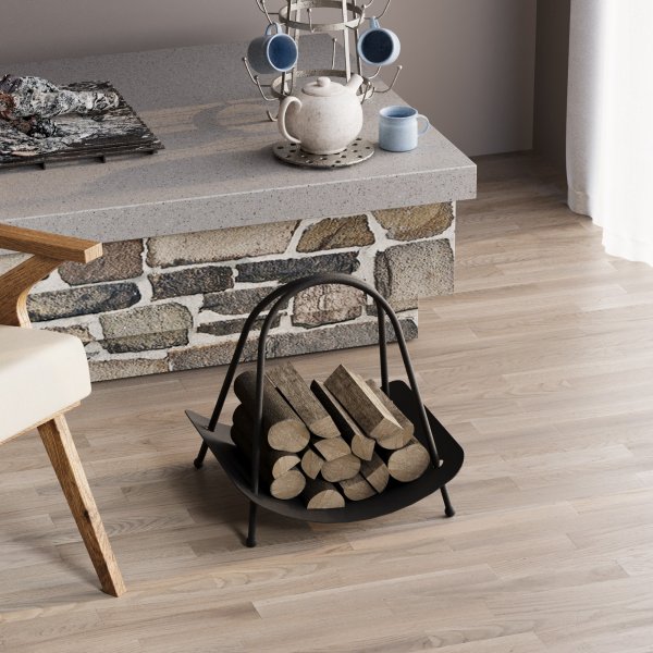 Panier en bois Plato 17 - Noir Panier en bois Plato 17 - Noir