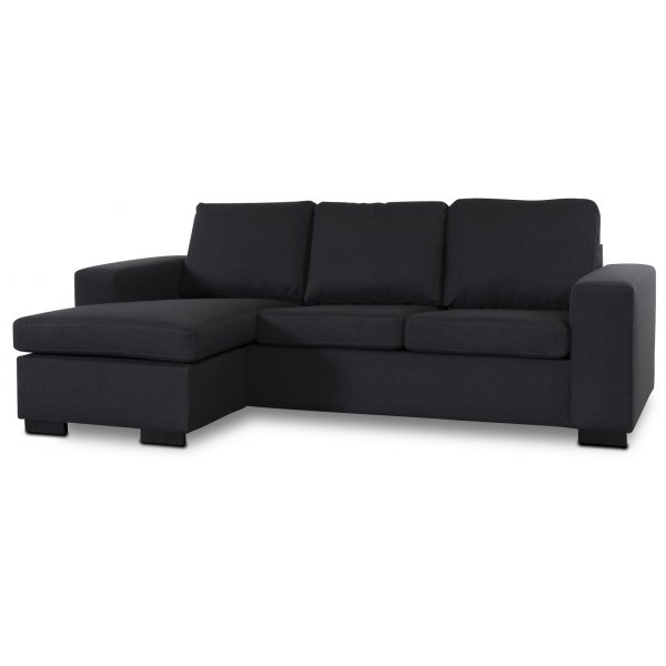 Solna Divansoffa antracit - Vänster + Fläckborttagare för möbler Solna Divansoffa antracit - Vänster + Fläckborttagare för möbler