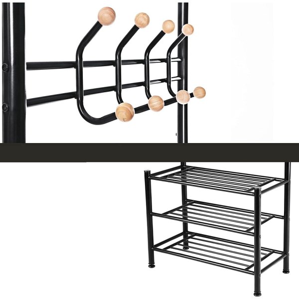 Meuble d'entrée Humble - Noir Meuble d'entrée Humble - Noir