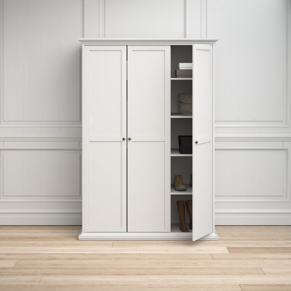 Armoire Paris  3 portes - Blanc
