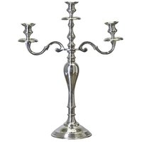 Stella Kandelaber H52 för 3 ljus - Silver Stella Kandelaber H52 för 3 ljus - Silver