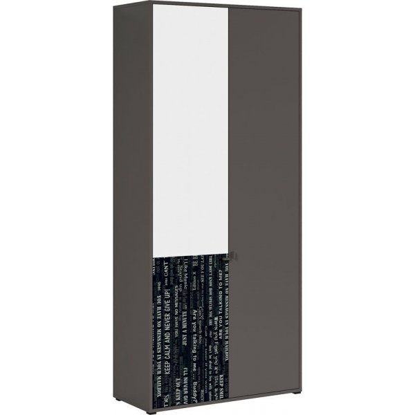 Link garderob - Grafitgrå Link garderob - Grafitgrå