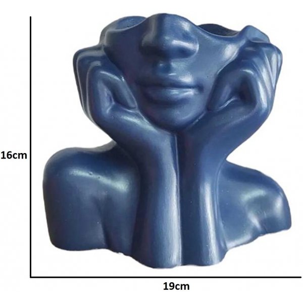 Vase Revo - Bleu indigo Vase Revo - Bleu indigo