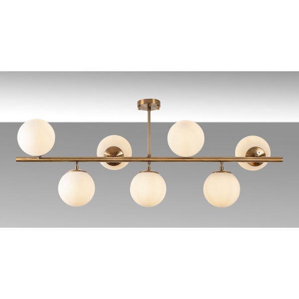 Plafonnier  facettes 10536 - Vintage/blanc