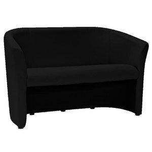 Lilyanna 2- sits soffa - Svart + Mbelvrdskit fr textilier