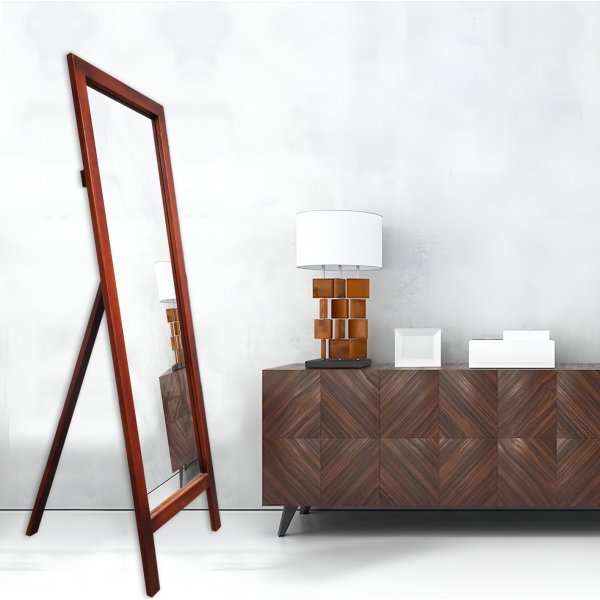 Cheval vloerspiegel 45 x 145 cm - Kaneel