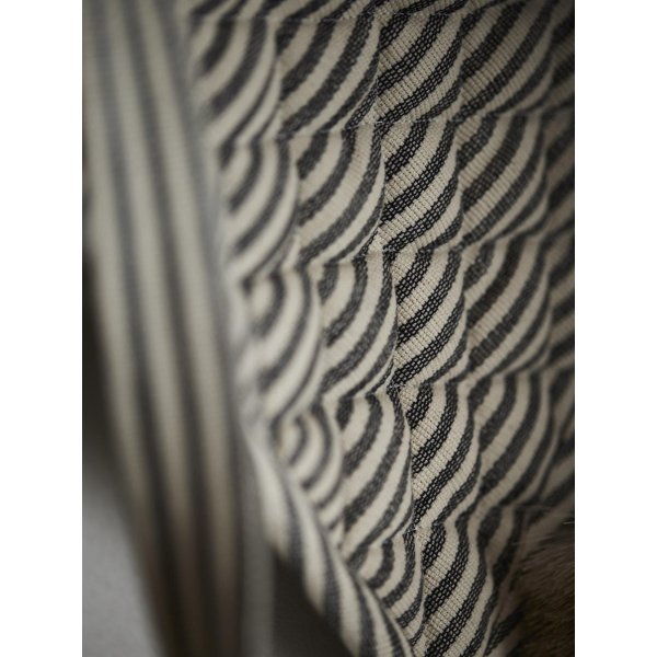 Cache-pot Kitty 22 x 22 cm - Noir/blanc