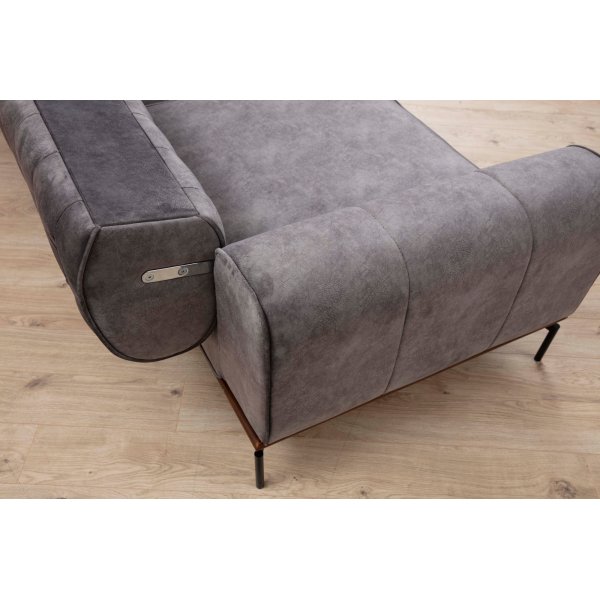 Siesta divansoffa - Antracit