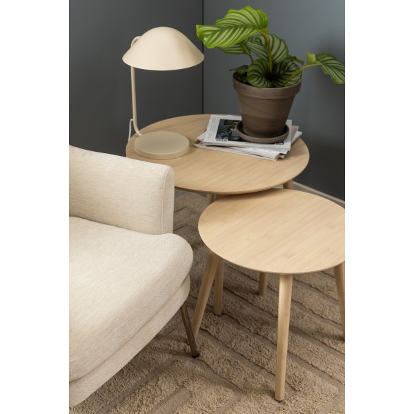 Roslin soffbord 45/60 cm - Bambu