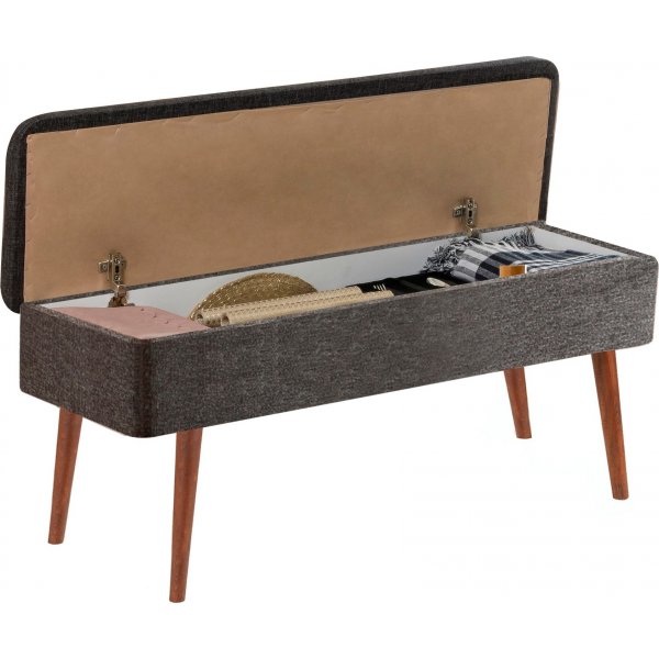 Banc Vina - Noyer/anthracite Banc Vina - Noyer/anthracite