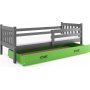 Carino juniorsng med frvaringslda 80 x 190 cm - Valfri frg