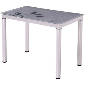 Table  manger Anastasia 80 cm - Blanc