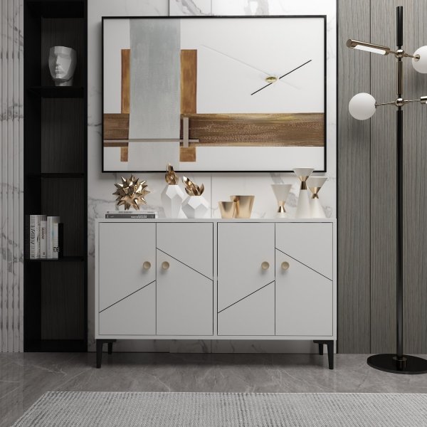 Buffet Vicuna - Blanc Buffet Vicuna - Blanc