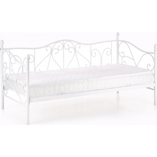 Cadre de lit Bahia blanc 90x200 cm Cadre de lit Bahia blanc 90x200 cm