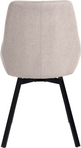 Chaise de salle  manger pivotante Parade - Chaise beige