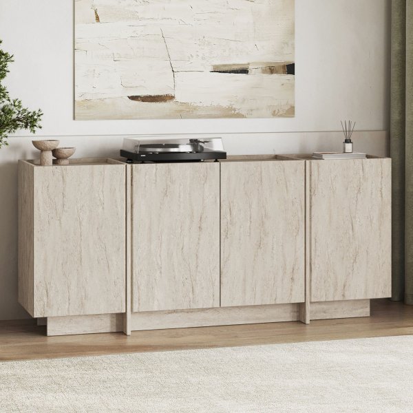 Sideboard Dromma 180 cm - Travertin