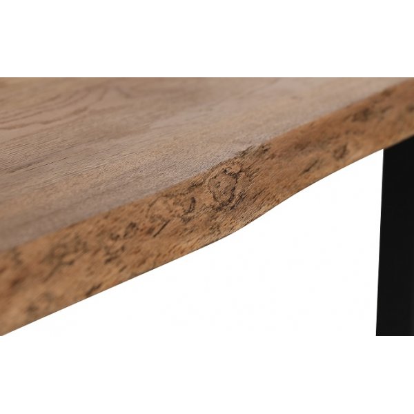 Forest Wave matbord med U-ben - Brunoljad ek - 260 cm