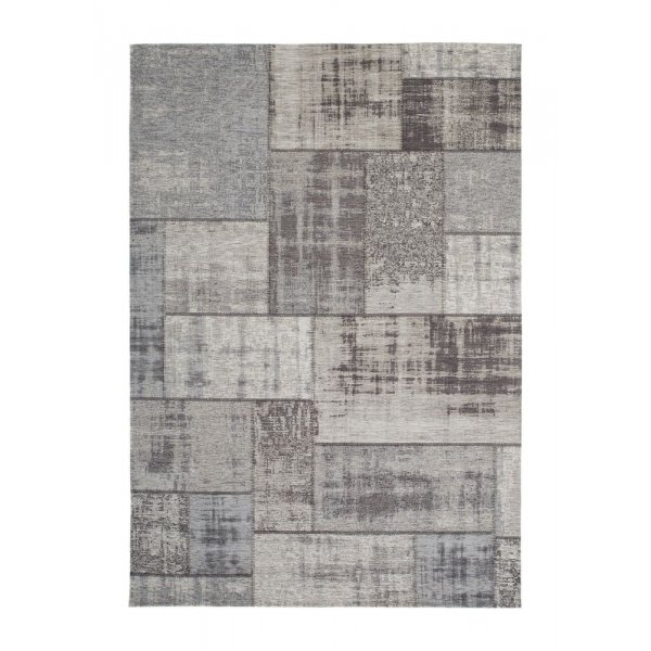 Patchwork-matta Stracciatella - Silver