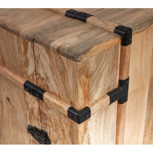 Nala barskåp med hjul - Trä Nala barskåp med hjul - Trä