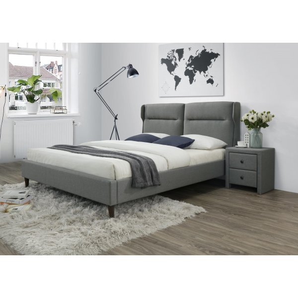 Santino grå sängram 160x200 cm Santino grå sängram 160x200 cm