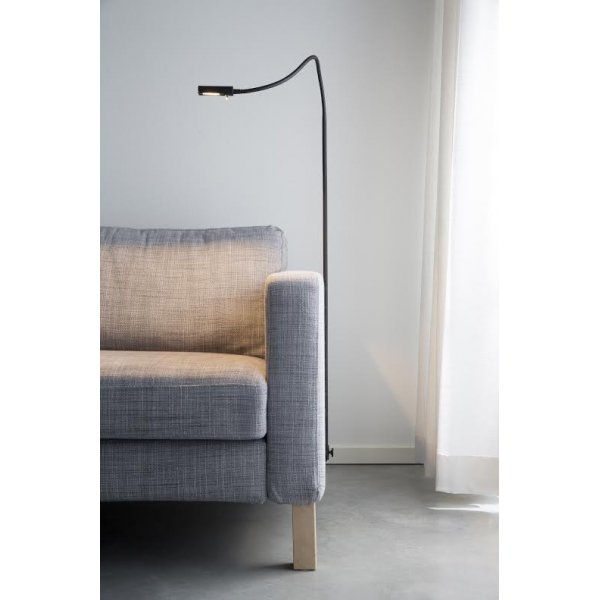 Symbios lslampa fr soffa/sng - svart