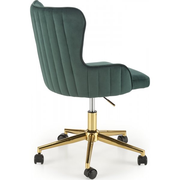 Chaise de bureau Timoteo en vert foncé Chaise de bureau Timoteo en vert foncé