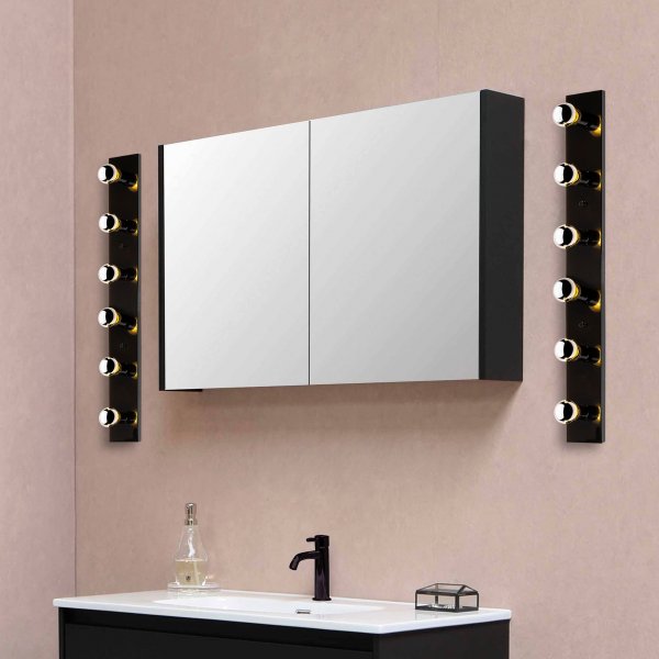 Milou wandlamp 12235 - Zwart