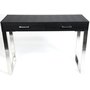 Exklusive skrivbord 110 cm - Svart / Krom + Flckborttagare fr mbler