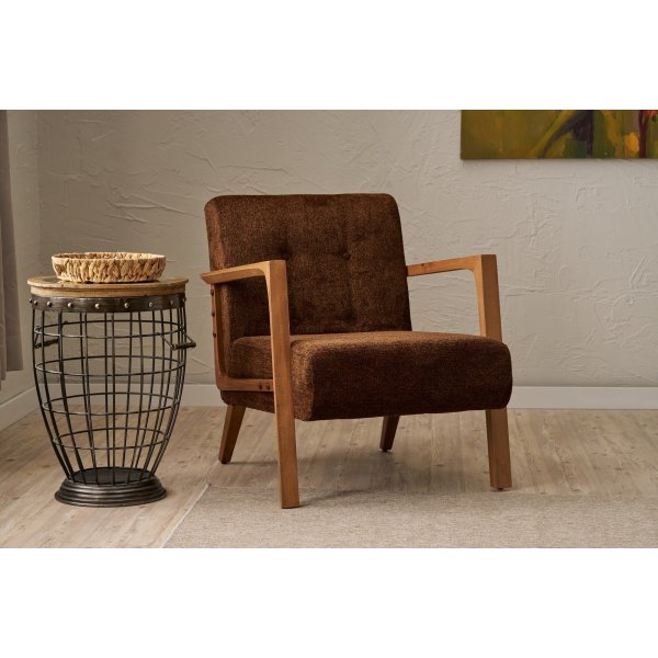 Fauteuil Kemer - Marron Fauteuil Kemer - Marron