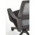 Chaise de bureau Mauro - Noir/gris