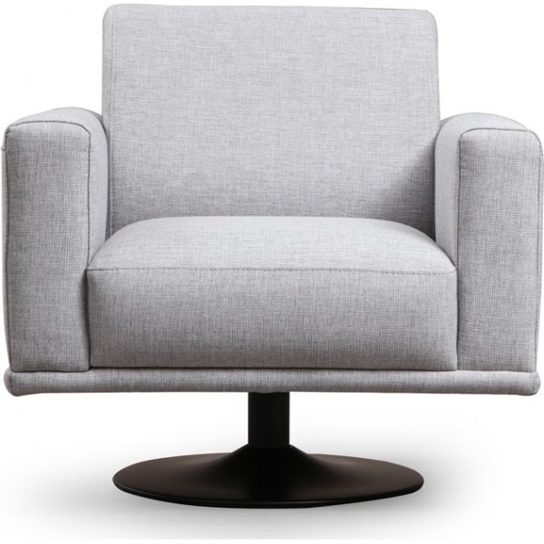 Nikea roterande f�t�lj - Ljusgr�