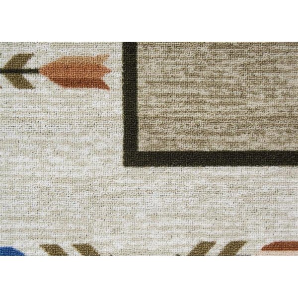 Gummerad matta Sabina - Grön Gummerad matta Sabina - Grön