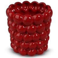 Kruka Big Bouble H18 cm - Röd Kruka Big Bouble H18 cm - Röd