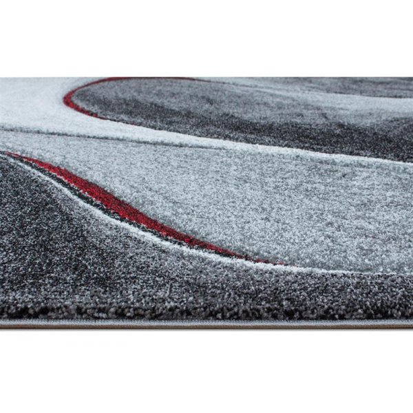 Machinaal geweven vloerkleed Arvel - Rood