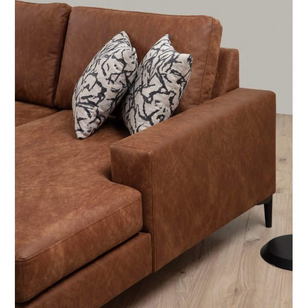 Canap Braga gauche - Camel